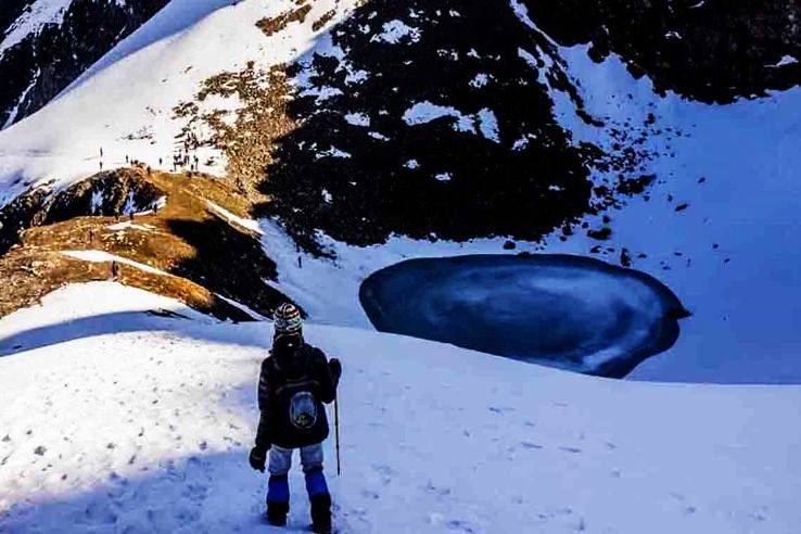 Kedar Taal Trek In Place Of Roopkund